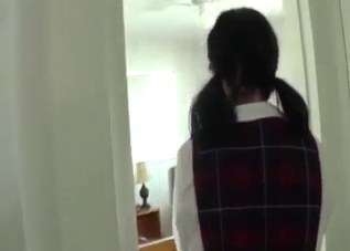 Forced fucking with a brunette schoolgirl